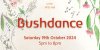 bushdance poster with native flowers and garlands